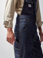 Lee x The Brooklyn Circus Men Whizit Zip Overall Indigo Selvedge Clothing 480T703 - Image 4