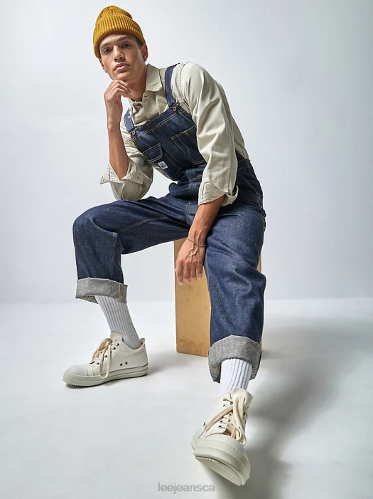 Lee x The Brooklyn Circus Men Whizit Zip Overall Indigo Selvedge Clothing 480T703 - Image 7