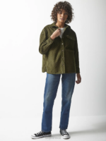 Lee x The Brooklyn Circus Women Corduroy Overshirt Kale Clothing 480T404